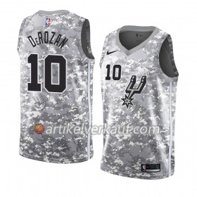 NBA San Antonio Spurs Trikot DeMar DeRozan 10 2018-19 Nike Grau Swingman - Herren